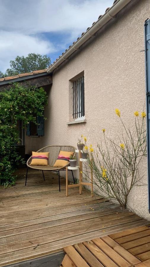 Villa En Bordure De Colline*Piscine*Clim*Netflix Les Matelles المظهر الخارجي الصورة