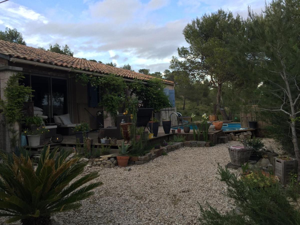 Villa En Bordure De Colline*Piscine*Clim*Netflix Les Matelles المظهر الخارجي الصورة