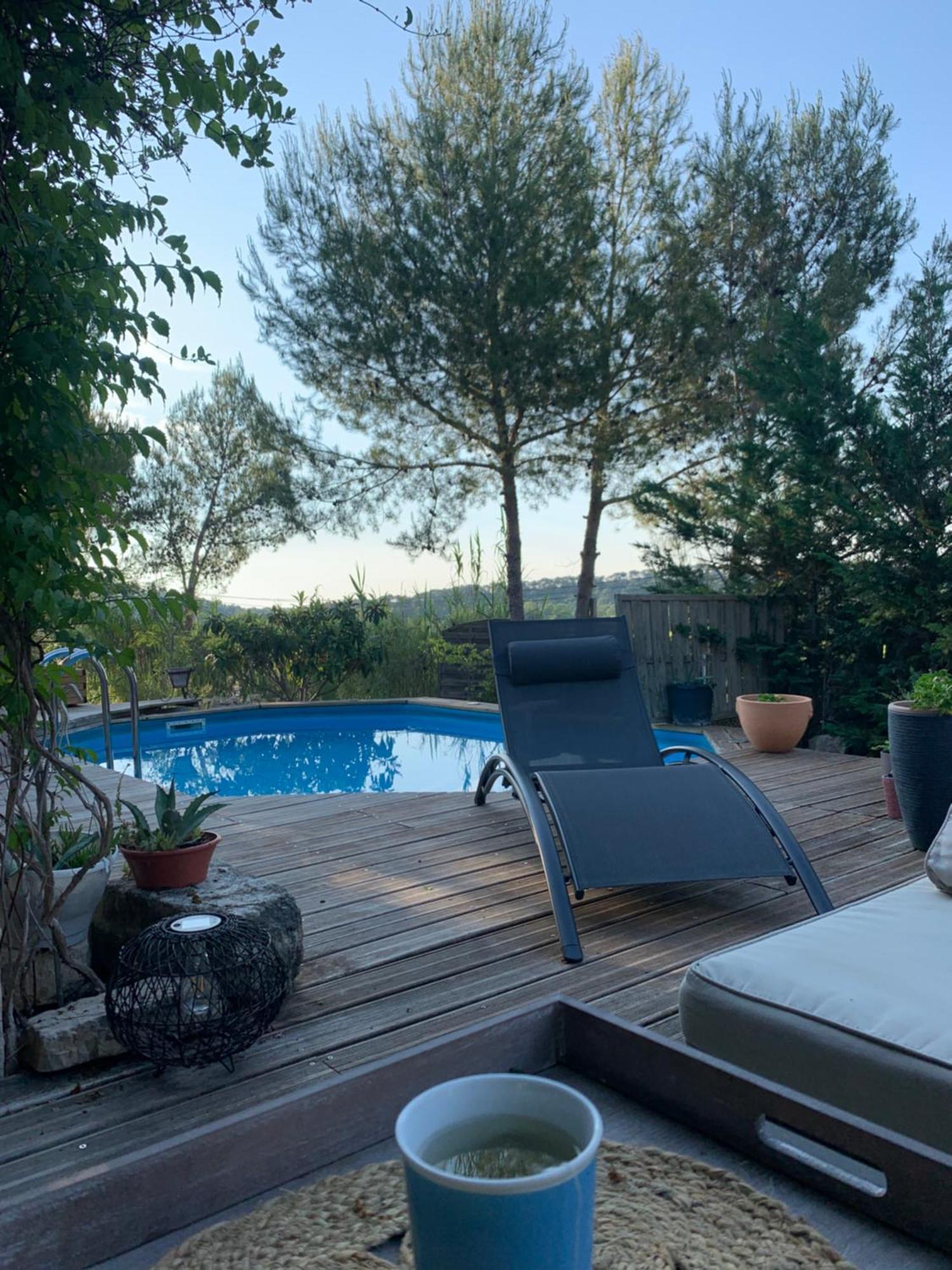 Villa En Bordure De Colline*Piscine*Clim*Netflix Les Matelles المظهر الخارجي الصورة