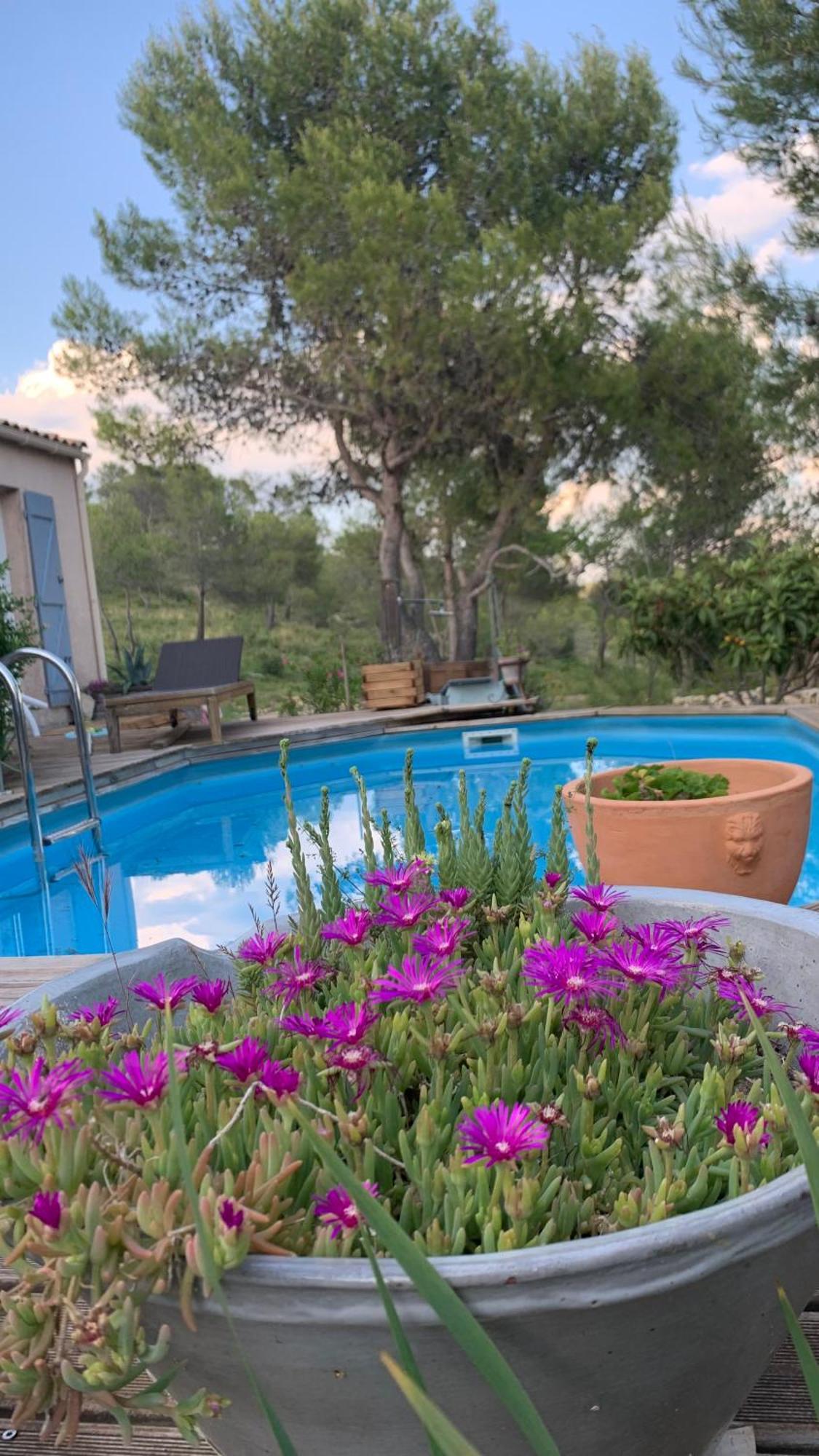 Villa En Bordure De Colline*Piscine*Clim*Netflix Les Matelles المظهر الخارجي الصورة